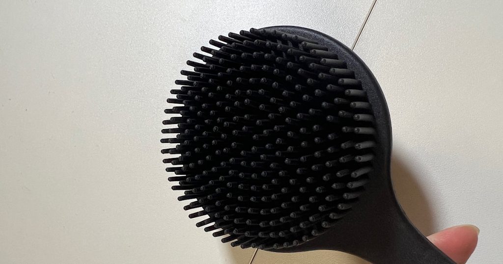 背中ブラシのブラシ面